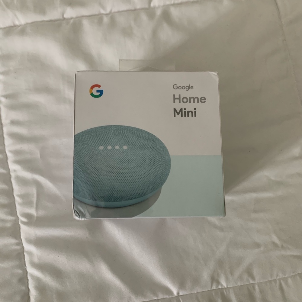 Blue Google Home Mini